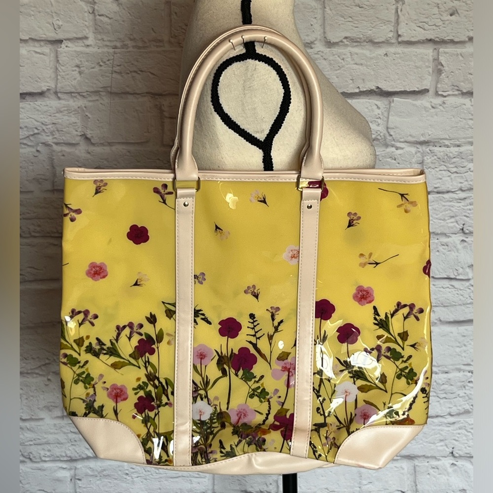 Large Floral Tote Bag
